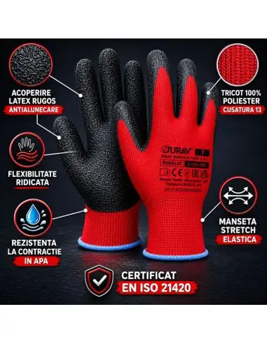 Manusi de lucru Bukalat, tricot 100%...