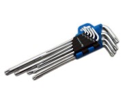 Trusa chei tubulare TORX 9 buc Hogert- HT1W818
