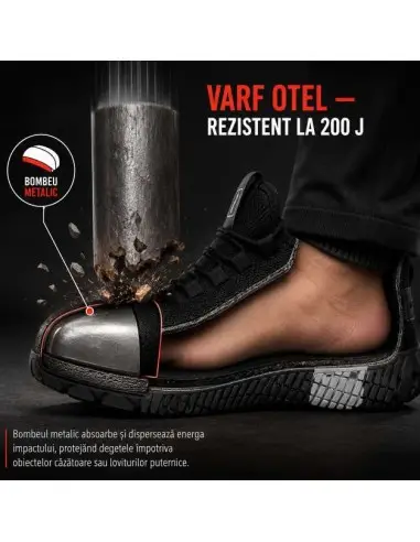 Pantofi de lucru, Reis, varf de otel,...