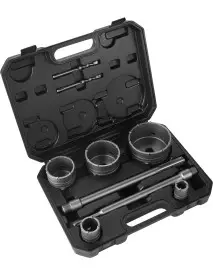Set 9 carote pentru zidarie, Kraft&Dele, SDS Plus Max, 30-100mm, KD12640