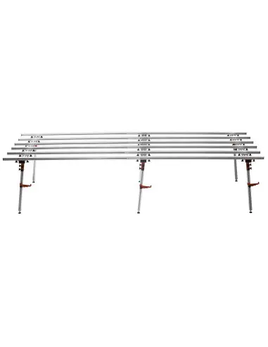 Masa pentru prelucrare gresie, Kraft&Dele, 360x150x80cm, 6 picioare, 250 KG, KD11983