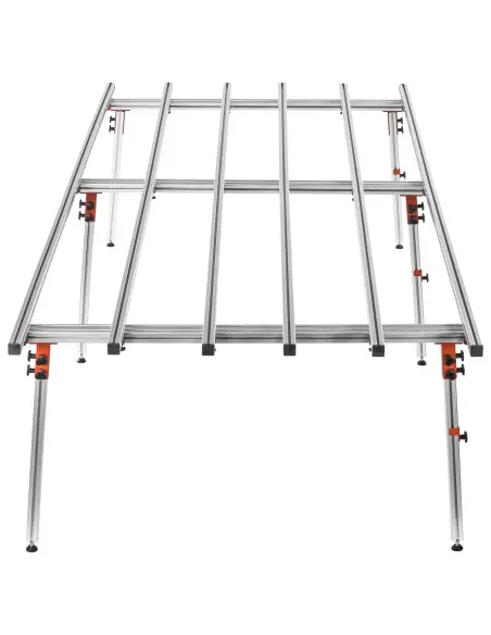 Masa pentru prelucrare gresie, Kraft&Dele, 360x150x80cm, 6 picioare, 250 KG, KD11983