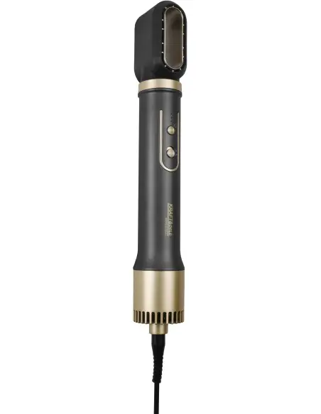 Ondulator/Uscator de par 2 in 1, Kraft&Dele, 1400W, 5 accesorii, KD4397