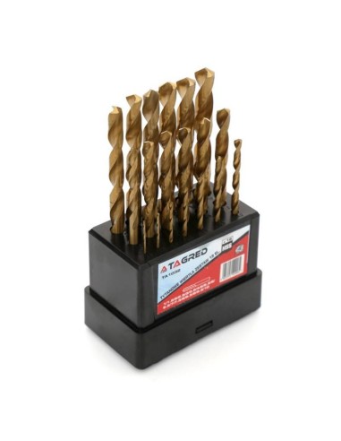 TA1032-Set 19 buc burghie din metal acoperite cu titan Tagred TAGRED Professional - Burghie si sfredele