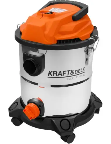Aspirator umed uscat Kraft&Dele KD5178 | 20L | 1600W HEPA