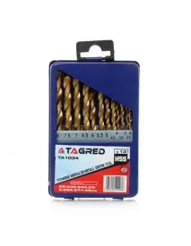 TA1034- Set 13 burghie din titan HSS 2-8 mm Tagred