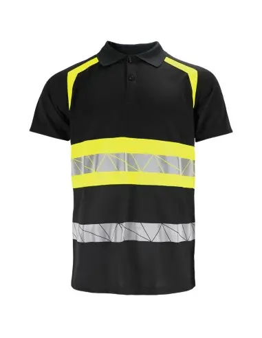 Tricou polo reflectorizant pentru barbati, REIS, din poliester, LH-RAUTEX-PS Tricou polo reflectorizant pentru barbati, REIS, din poliester, LH-RAUTEX-PS