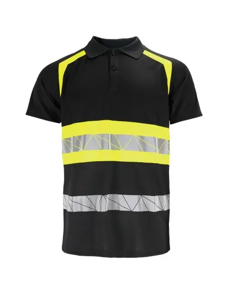 Tricou polo reflectorizant pentru barbati, REIS, din poliester, LH-RAUTEX-PS Tricou polo reflectorizant pentru barbati, REIS, din poliester, LH-RAUTEX-PS