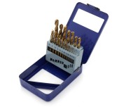 TA1035- Set 19 burghie metalice din titan, dimensiuni 1-10 mm Tagred TAGRED Professional - Burghie si sfredele