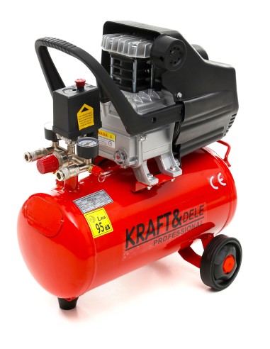 Compresor de ulei 24L + Set 8 in 1, Kraft&Dele, KD400-K3 Compresor de ulei 24L + Set 8 in 1, Kraft&Dele, KD400-K3