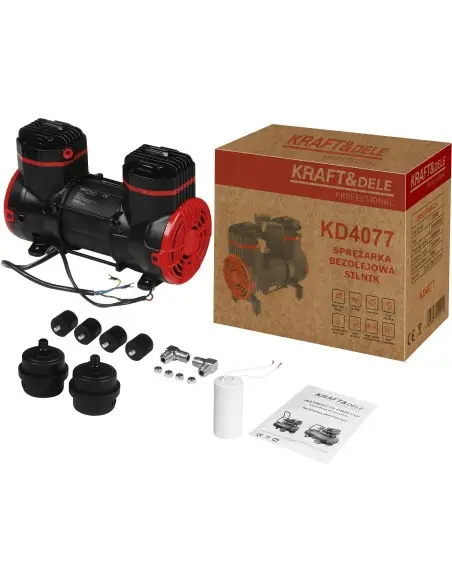 Motor pentru compresor aer fara ulei, Kraft&Dele, 1300W 220 l/min, KD4077 Motor pentru compresor aer fara ulei, Kraft&Dele, 1300W 220 l/min, KD4077
