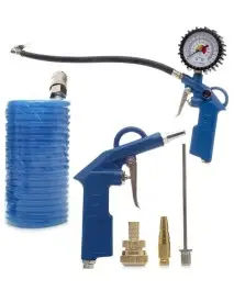 Set 6 piese, pistol pneumatic pentru umflare, suflare Tagred-TA104