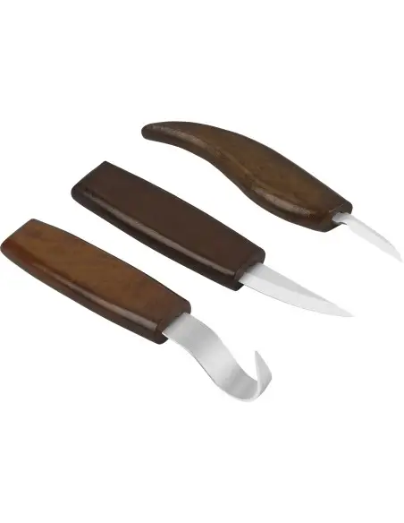 Set 9 piese pentru sculptat lemn, Kraft&Dele, cu husa, KD12697