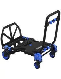 Carucior pliabil de transport 2 in 1, Kraft&Dele, 150 kg, KD3094