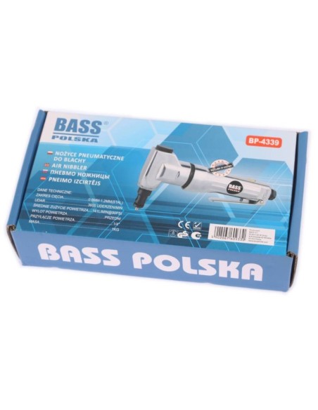 Foarfeca pneumatica pentru tabla, Bass Polska, 3600rpm, 1/4”