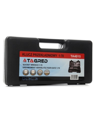 Cheie cu multiplicator forta, Tagred TA4015, planetara, 1:78, 6200Nm, 1"
