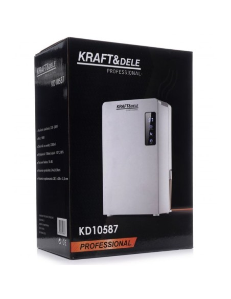 Dezumidificator, Kraft&Dele KD10587, 90W, 2200 ml