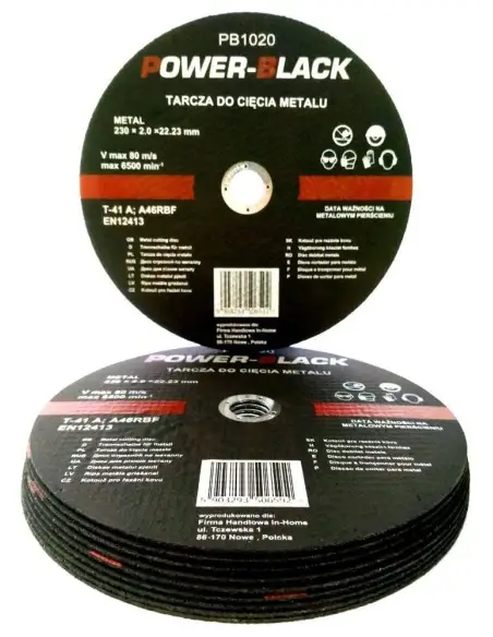 PB1020 - Lama circulara pentru taierea metalului, otelului 230x2.0x22.2 mm Tagred TAGRED Professional - Cuttere si lame