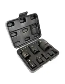 Set adaptoare de impact 8 piese, SilverTools, reductii CR-V, 1/4" - 1", S11031