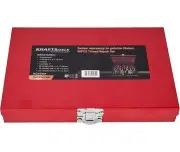 Kit reparare filete cu 88 de piese, Kraft&Dele, otel HSS,KD10591
