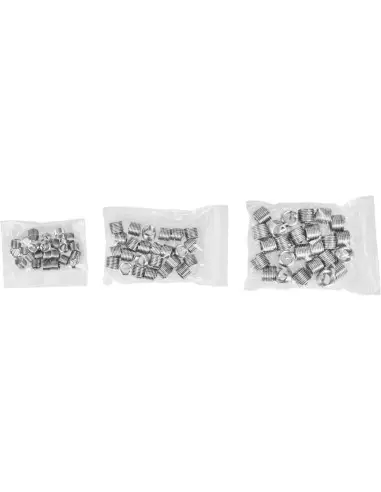 Kit reparare filete cu 88 de piese, Kraft&Dele, otel HSS,KD10591