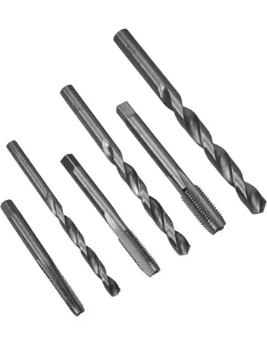 Kit reparare filete cu 88 de piese, Kraft&Dele, otel HSS,KD10591