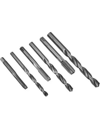 Kit reparare filete cu 88 de piese, Kraft&Dele, otel HSS,KD10591
