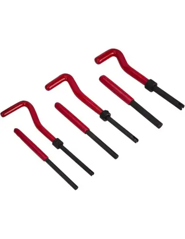 Kit reparare filete cu 88 de piese, Kraft&Dele, otel HSS,KD10591