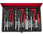 Kit reparare filete cu 88 de piese, Kraft&Dele, otel HSS,KD10591