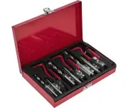 Kit reparare filete cu 88 de piese, Kraft&Dele, otel HSS,KD10591
