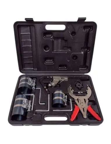 Set cleste extractor segmenti piston cu benzi de compresie, SilverTools, 50-100 mm, 6 piese, S10979 Set cleste extractor segmenti piston cu benzi de compresie, SilverTools, 50-100 mm, 6 piese, S10979