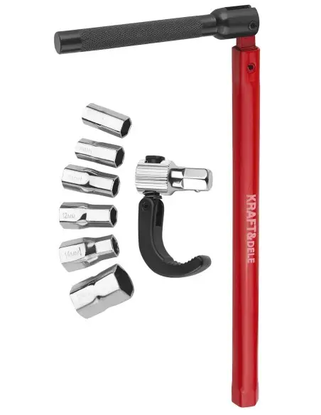 Cheie pliabila 8 in 1, Kraft&Dele, multifunctionala, KD5986