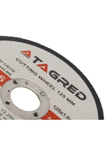 TA1129-Disc circular pentru taierea metalului, aluminiu si alama 125x1.6 mm Tagred TAGRED Professional - Cuttere si lame
