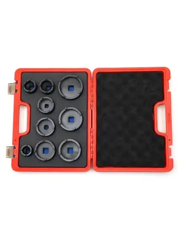 Set chei tubulare pentru piulite cu flansa, Kraft&Dele, 9 piese, KD12536 Set chei tubulare pentru piulite cu flansa, Kraft&Dele, 9 piese, KD12536