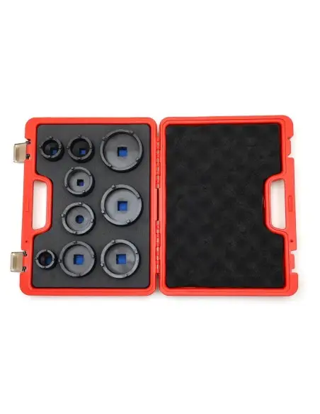 Set chei tubulare pentru piulite cu flansa, Kraft&Dele, 9 piese, KD12536 Set chei tubulare pentru piulite cu flansa, Kraft&Dele, 9 piese, KD12536