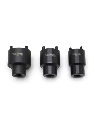 Set chei tubulare pentru piulite cu flansa, Kraft&Dele, 9 piese, KD12536 Set chei tubulare pentru piulite cu flansa, Kraft&Dele, 9 piese, KD12536