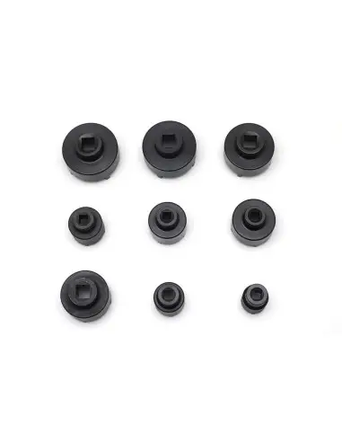 Set chei tubulare pentru piulite cu flansa, Kraft&Dele, 9 piese, KD12536 Set chei tubulare pentru piulite cu flansa, Kraft&Dele, 9 piese, KD12536