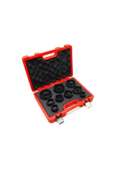 Set chei tubulare pentru piulite cu flansa, Kraft&Dele, 9 piese, KD12536 Set chei tubulare pentru piulite cu flansa, Kraft&Dele, 9 piese, KD12536