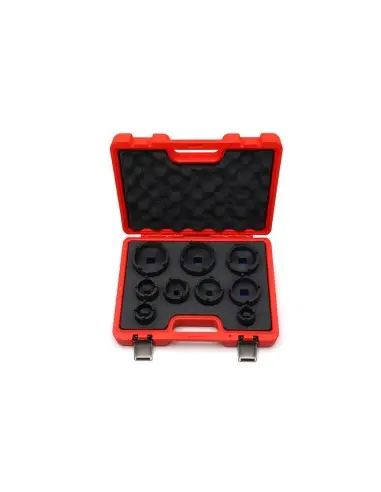 Set chei tubulare pentru piulite cu flansa, Kraft&Dele, 9 piese, KD12536 Set chei tubulare pentru piulite cu flansa, Kraft&Dele, 9 piese, KD12536