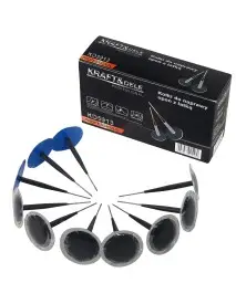 Dopuri reparatie anvelope, Kraft&Dele, 6 mm, 10 bucati, KD5913