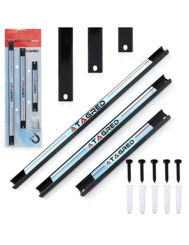 Set 3 benzi magnetice pentru scule, 48/37/23 cm, pini inclusi, Tagred TA1312 Set 3 benzi magnetice pentru scule, 48/37/23 cm, pini inclusi, Tagred TA1312