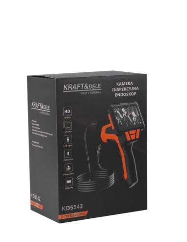 Camera endoscopica, Kraft&Dele, cablu 5 m, IP68, KD5542