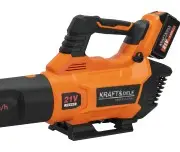 Suflanta de frunze fara fir, Kraft&Dele,2x4Ah, 21V, 330 km/h, 3 viteze, KD3446