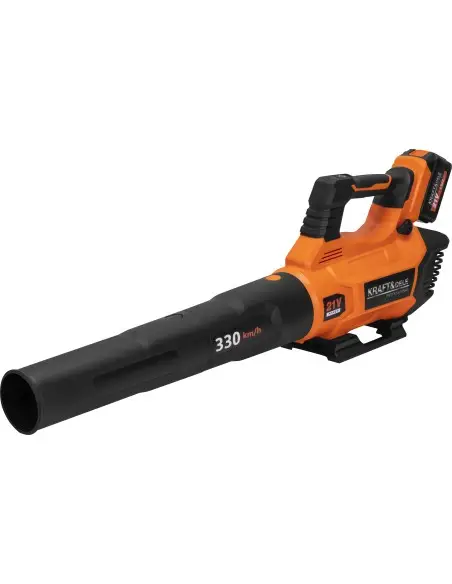 Suflanta de frunze fara fir, Kraft&Dele,2x4Ah, 21V, 330 km/h, 3 viteze, KD3446 Suflanta de frunze fara fir, Kraft&Dele,2x4Ah, 21V, 330 km/h, 3 viteze, KD3446