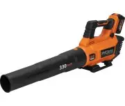 Suflanta de frunze fara fir, Kraft&Dele,2x4Ah, 21V, 330 km/h, 3 viteze, KD3446
