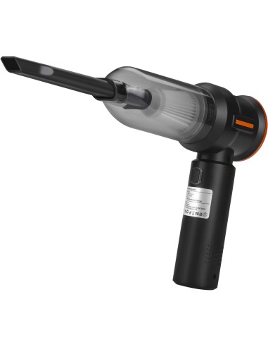 Aspirator fara fir 3 in 1, Kraft&Dele, 100W, 6000mAh, filtru HEPA, USB-C, KD3445