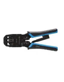 Cleste pentru sertizare conectori RJ11, 4P/6P/8P/10P, Hogert, 200 mm, HT1P170