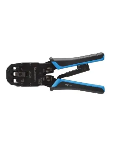 Cleste pentru sertizare conectori RJ11, 4P/6P/8P/10P, Hogert, 200 mm, HT1P170 Cleste pentru sertizare conectori RJ11, 4P/6P/8P/10P, Hogert, 200 mm, HT1P170