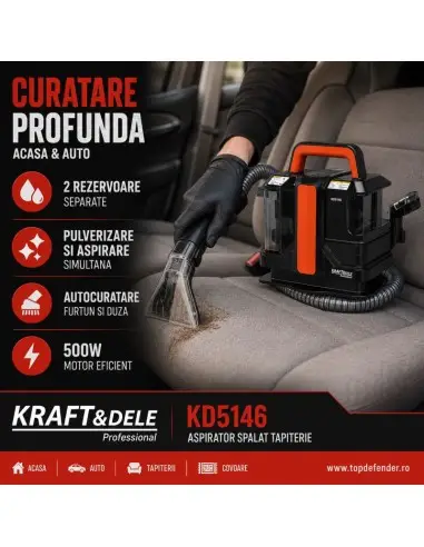 Aspirator spalat tapiterie 500W... Aspirator spalat tapiterie 500W...
