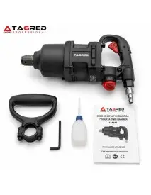 Cheie pneumatica impact 1" 4200Nm scurta Twin Hammer, 6000rpm, 3 trepte, Tagred TA8557